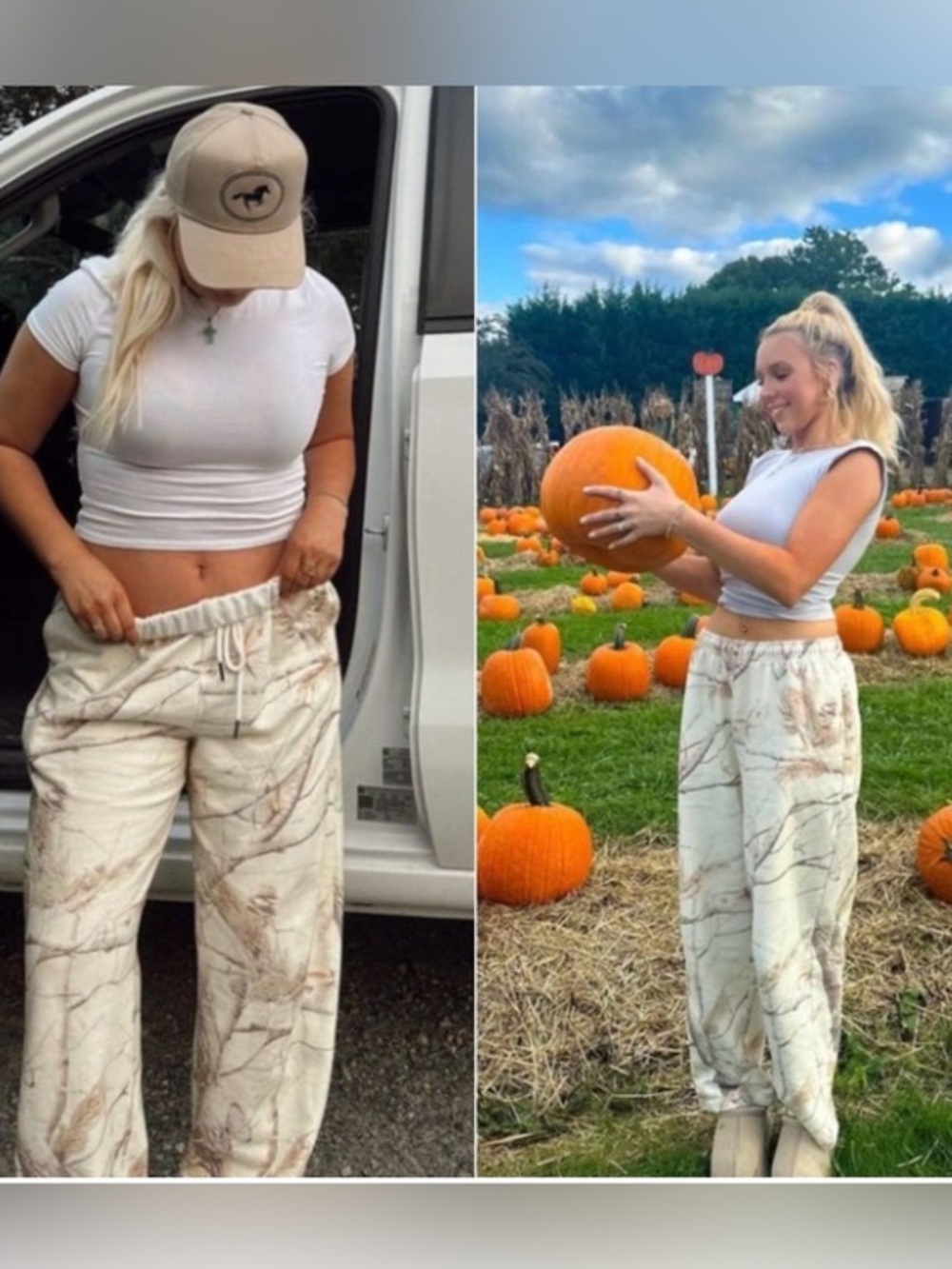 Dairy Boy Butterfly Camo Sweatpants - XL